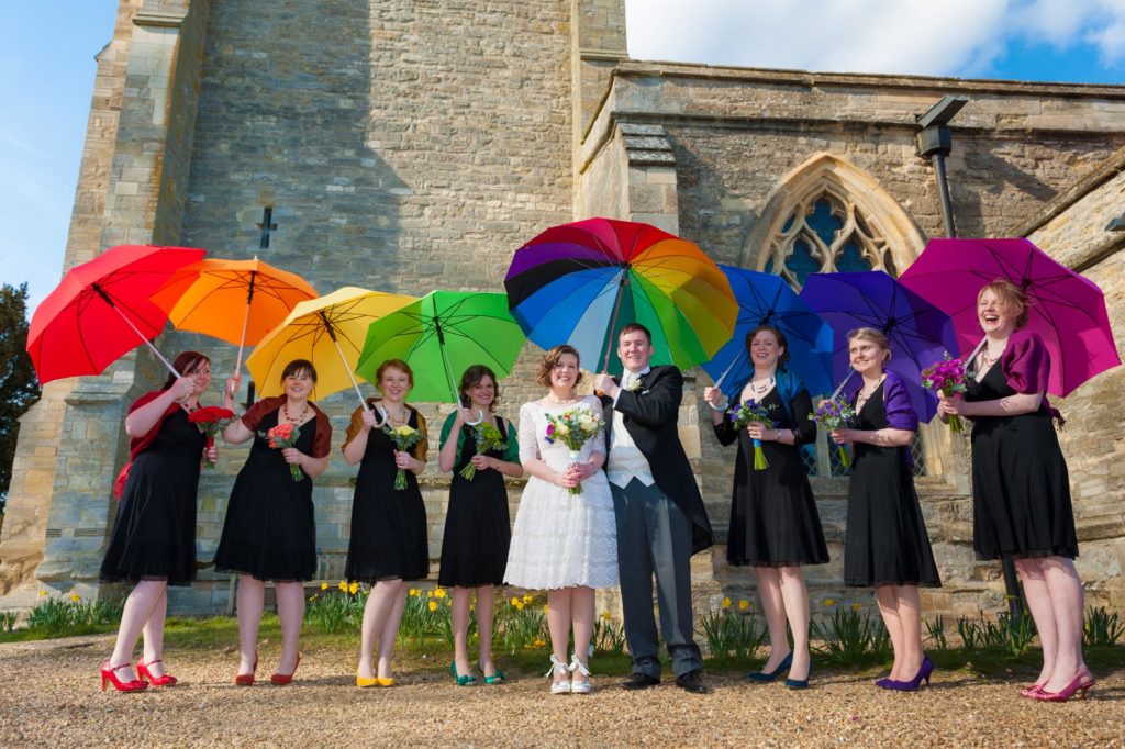 rainbow theme Bedford Herts Beds wedding photographer London 162136