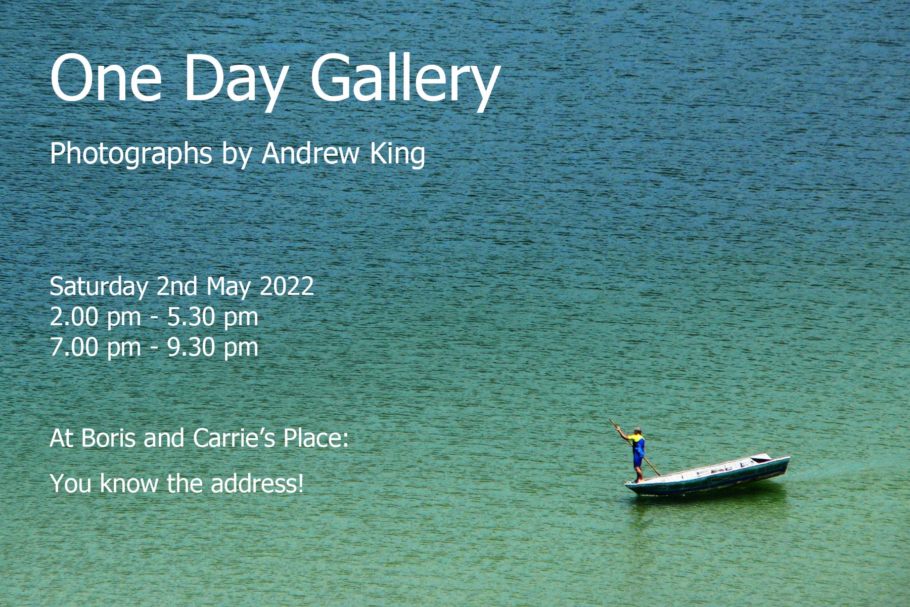 one day gallery invitation