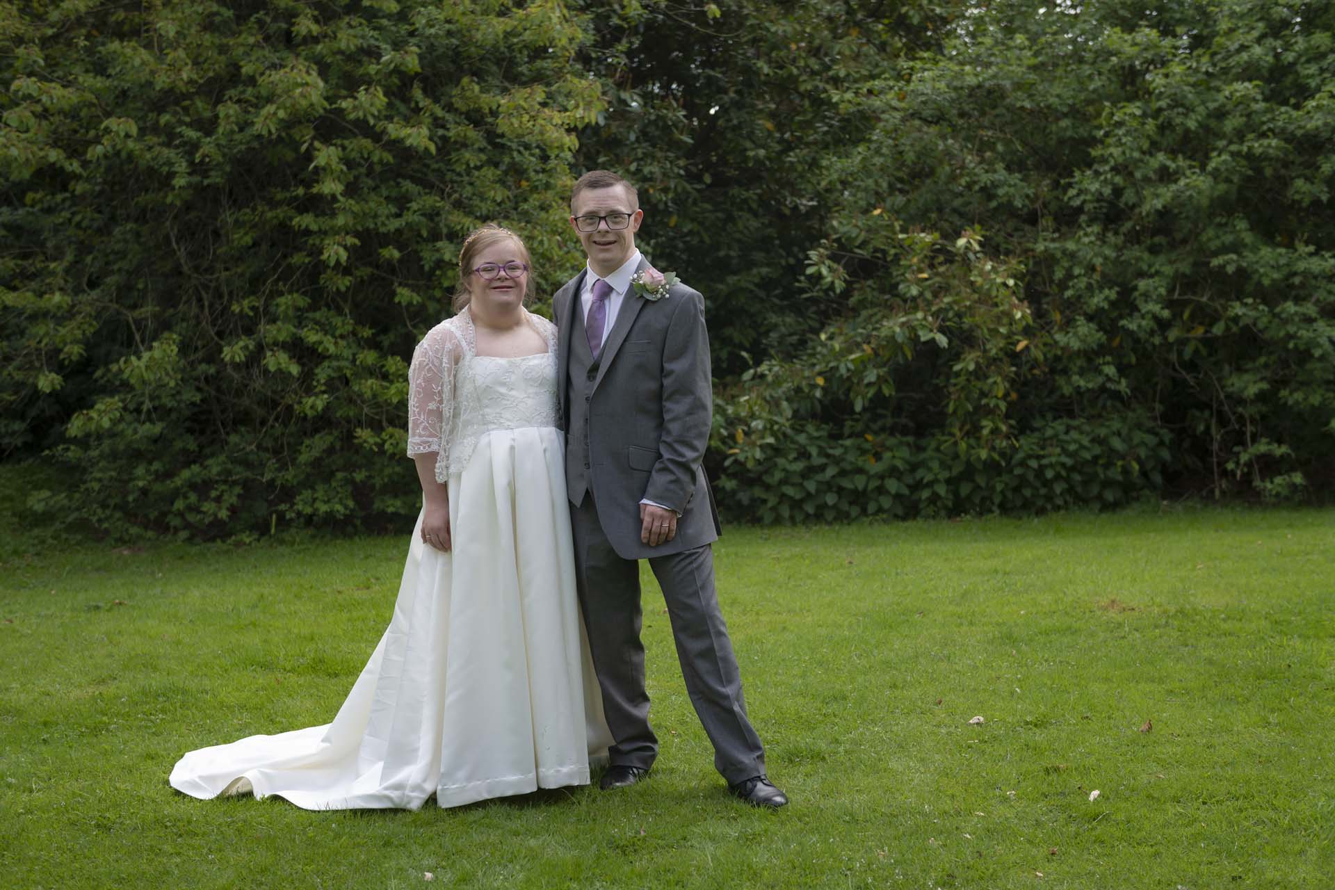 James Heidi wedding Coventry Down's syndrome extra chromosome screen us out