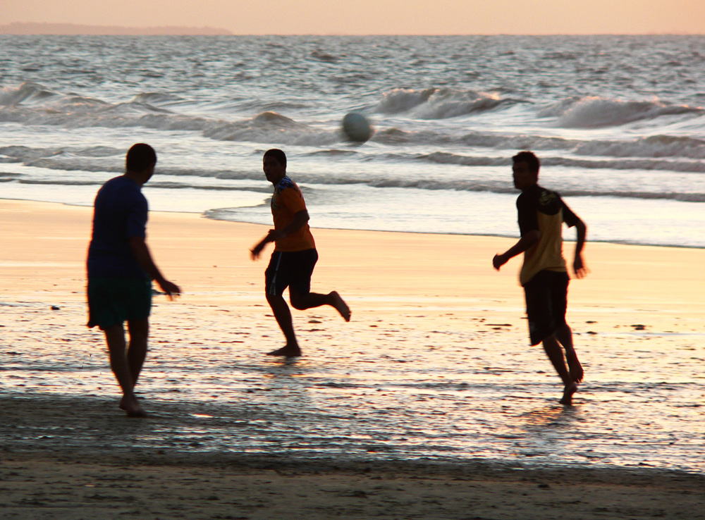 beach football são luis maranhão brasil brazil photograph