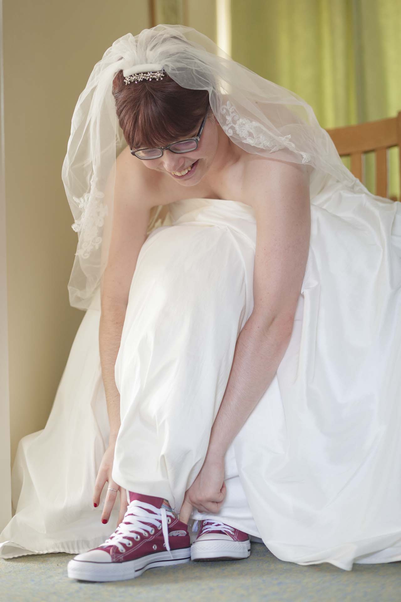 50mm nifty fifty lens wedding photographer 114517 Canterbury Kent Wedding Bride preparations wedding dress