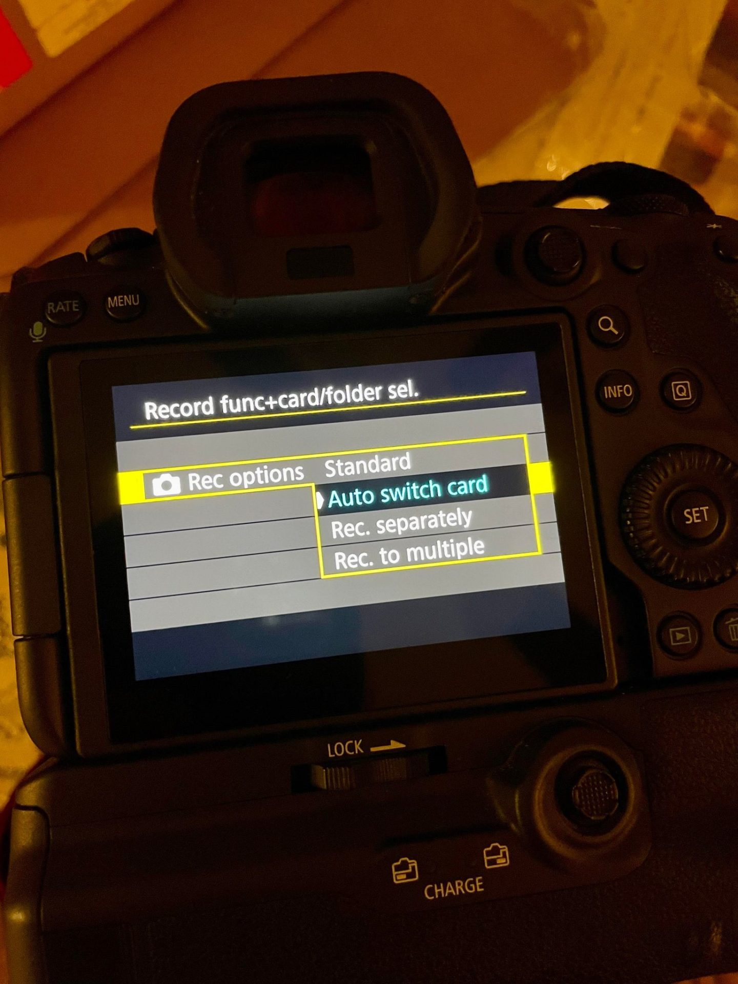 Canon menus 2 Nikon v Canon
