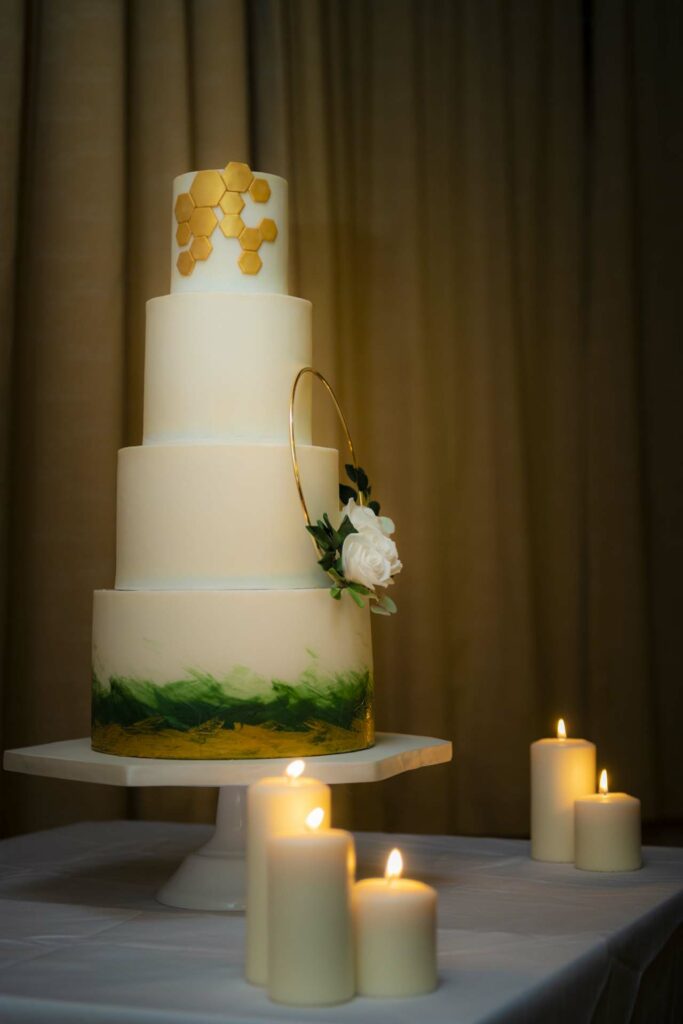 Three little birds bakery cake for Coventry wedding